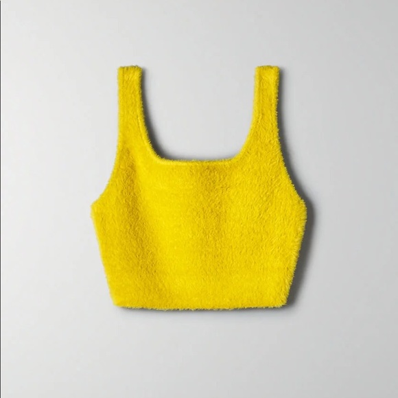 Aritzia fuzzy sculpt knit tank - Picture 1 of 5